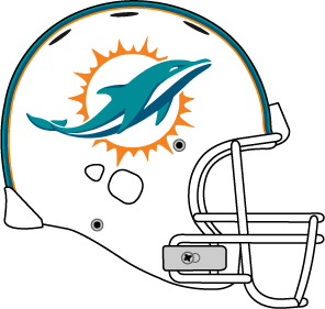 Miami Dolphins 2013-Pres Helmet Logo iron on transfers for fabric